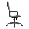 LeisureMod Harris Ergonomic High-Back Office Chair – Leather Upholstery, Adjustable Swivel, Tilt, and Black Iron Frame for Office & Conference Use - 3 of 4