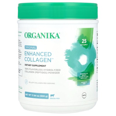 Organika Enhanced Collagen, Original, 17.64 oz (500 g)