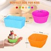 70-PC Silicone Lunch Box Dividers Set with Animal Picks & Cupcake Liners - 3 of 4