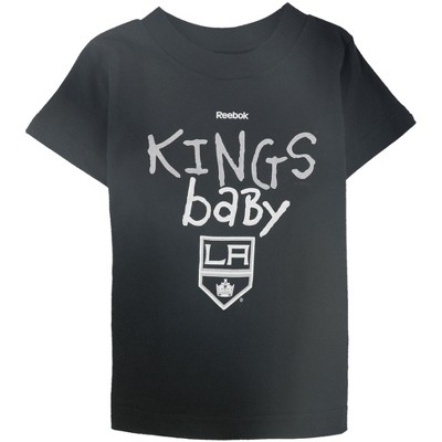 Reebok Boys Kings Baby Graphic T-Shirt, Black, 4T