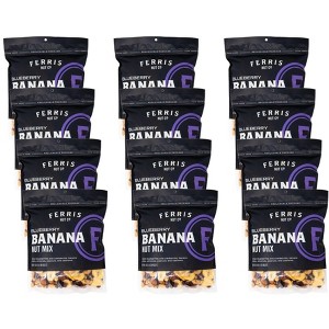 Ferris Coffee and Nut Co. Blueberry Banana Nut Mix - Case of 12/16 oz - 1 of 3