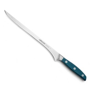Arcos Brooklyn Flexible Ham Slicer Blue: 10" Stainless Steel Blade, Resin Handle, Forged Filet Knife, Hand Wash - 1 of 4