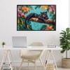 Stupell Industries Lazy Day Black Leopard Framed Giclee Art - 3 of 4
