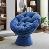 PAGED Oversized Swivel Accent Chair,Swivel Barrel Chair,Modern Upholstered Swivel Chairs for Living Room - 4 of 4