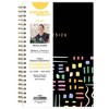 Blue Sky Brook Gossen Planner Pocket 5"x8" Weekly/Monthly Wirebound 15 Month Rainbow City - 3 of 4