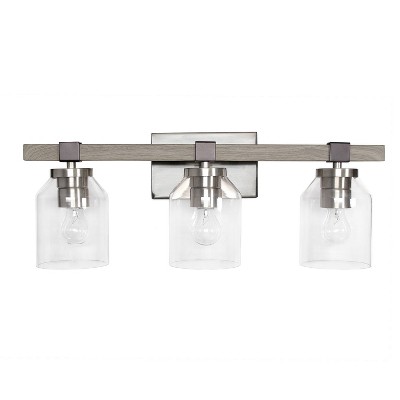 Barnlit Rustic Vanity Uplight Downlight Wall Mounted Fixture Gray - Lalia Home