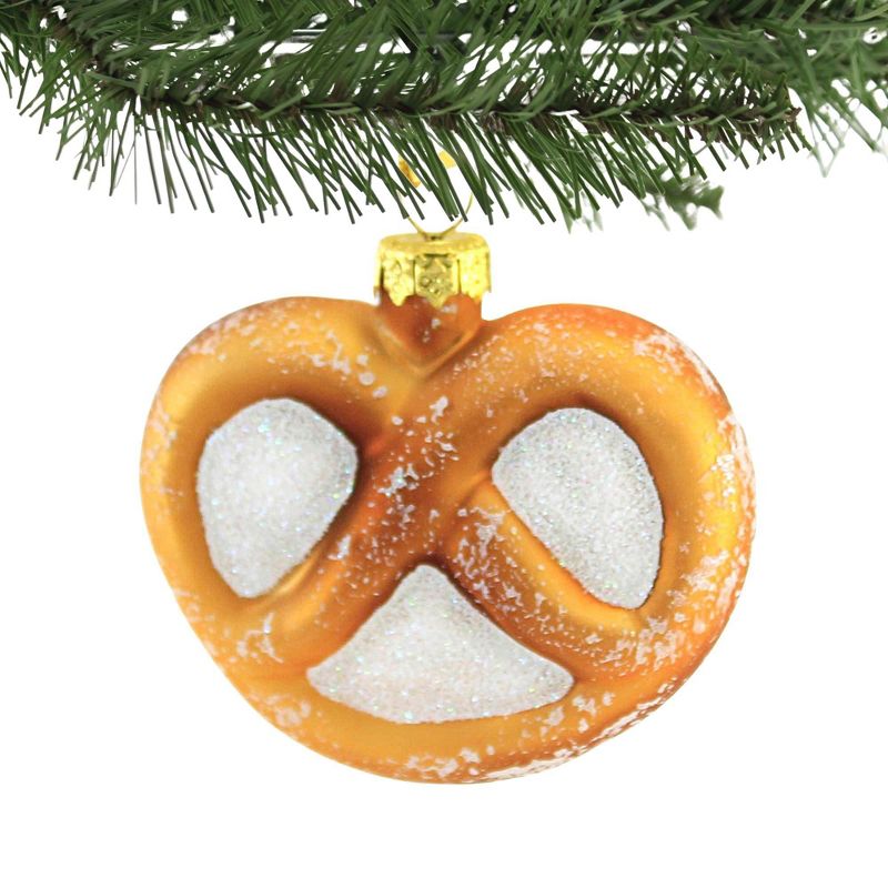 Cody Foster 2.5 Inch Pretzel Ornament Salted Snack Food Tree Ornaments, 2 of 4