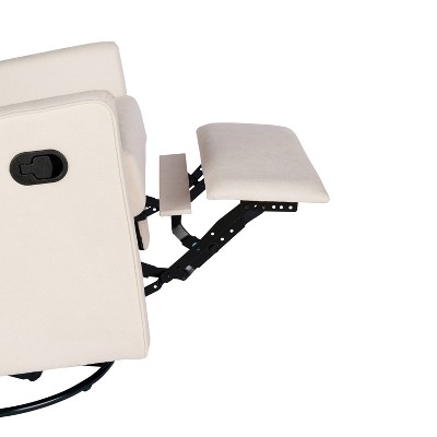 Lucy Off-White Fabric 3-in-1 Manual Recliner