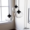 Hunter Fans 17.25" Saddle Creek Ceiling Light Noble Bronze Finish - 3 Bulb Indoor Fixture for Living Room & Dining Room - 2 of 4