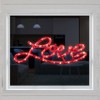 Northlight 17" Red Lighted Love Valentine's Day Window Silhouette - 3 of 4