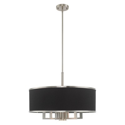 Livex Lighting Park Ridge 6 - Light Chandelier in  Brushed Nickel