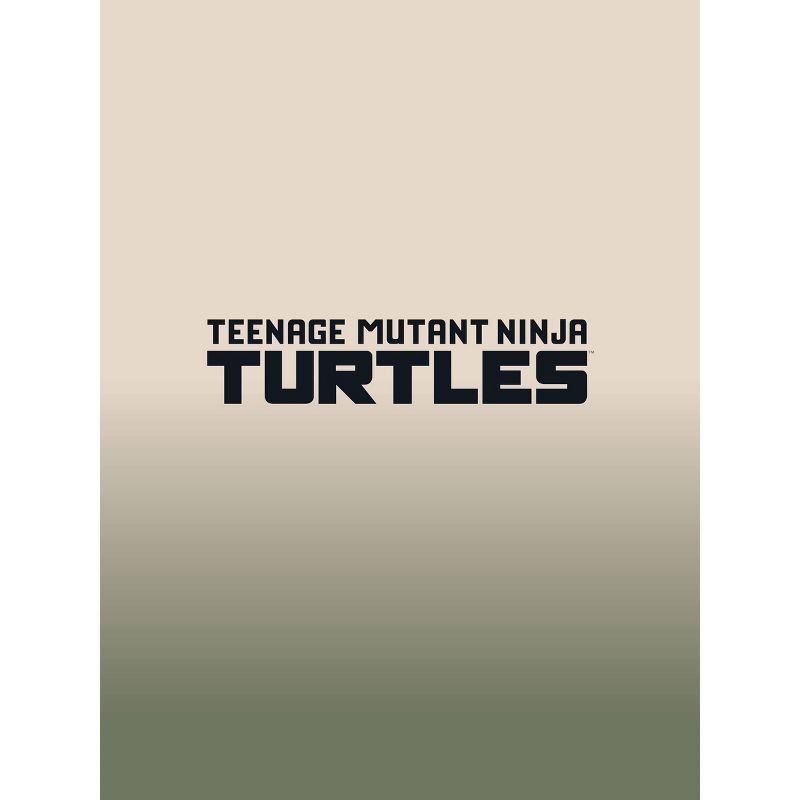 Boys&#39; Teenage Mutant Ninja Turtles Dip-Dye Elevated Short Sleeve Graphic T-Shirt - Olive Green, 4 of 5