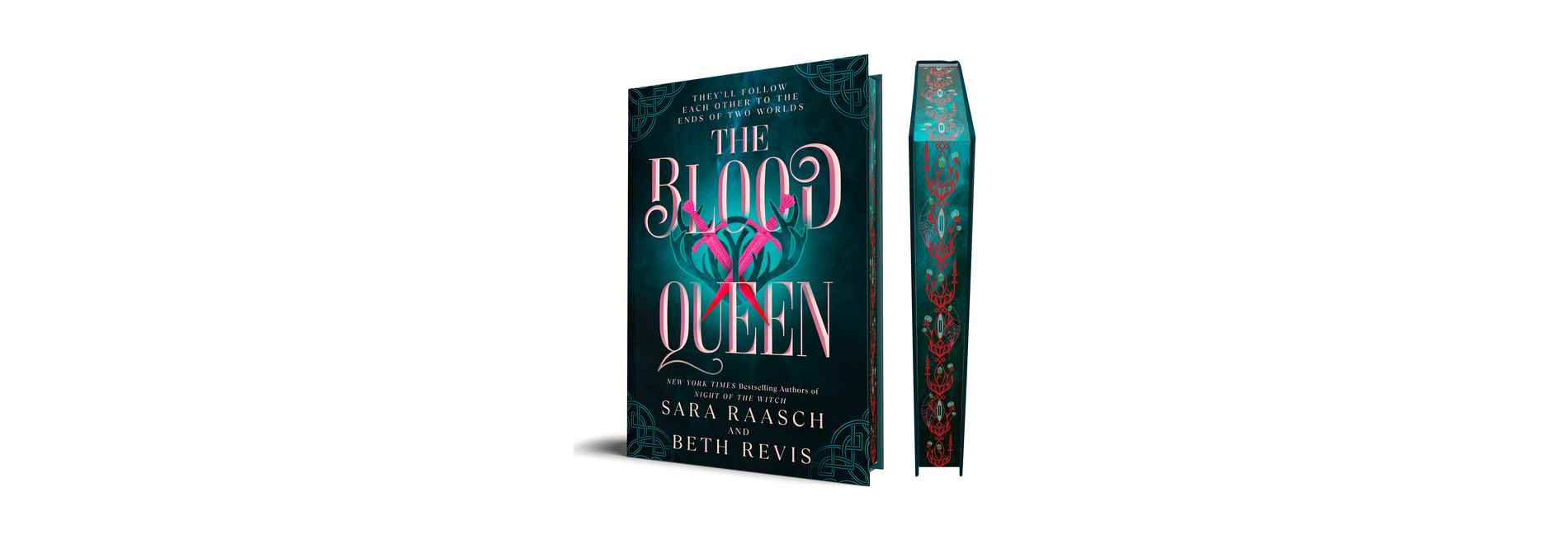The Blood Queen - (Spy and Guardian) by  Sara Raasch & Beth Revis (Hardcover)