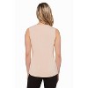 Rekucci Women's Soft Jersey Knit Sleeveless Tank Top – Casual & Versatile Everyday Wear - 3 of 3