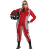 HalloweenCostumes.com Racer Jumpsuit Costume for Women - 3 of 4