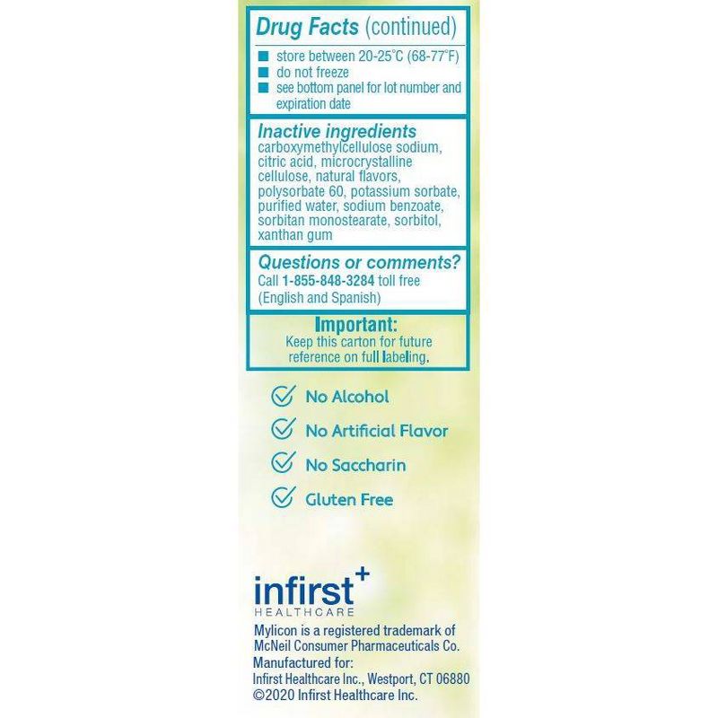 Mylicon Infant Gas Relief Colic Dye Free Drops - 1 fl oz, 5 of 11