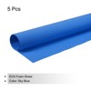 Unique Bargains EVA Flexible DIY Craft Embellishments Foam Sheets 5 Pcs 19.7" x 17.7" Sky Blue - 3 of 4