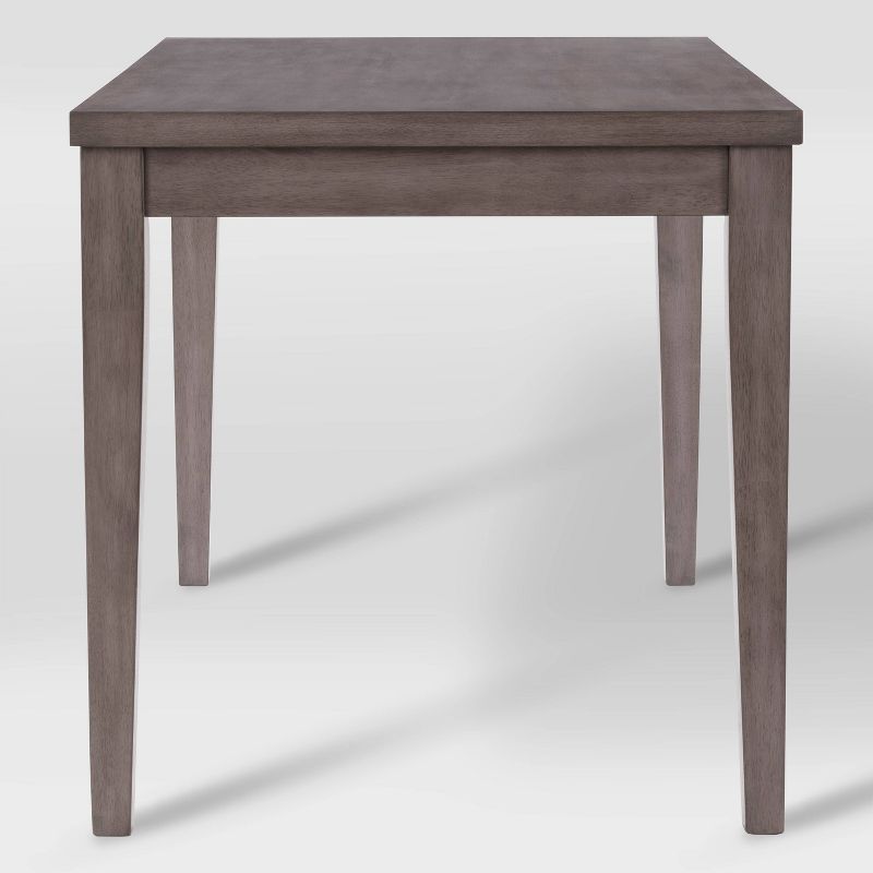 New York Counter Height Wood Dining Table Washed Gray - CorLiving, 4 of 8