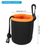 Unique Bargains Waterproof Shockproof Neoprene Cups Bag Camera Lens Bag 2 Pcs - 2 of 3