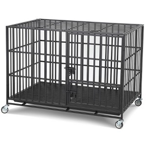 Sturdy Metal Dog Crate - 1 of 4
