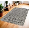 HomeRoots 4' X 6' Ivory Taupe And Gray Abstract Stain Resistant Area Rug - 2 of 4
