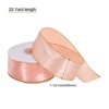 Unique Bargains Double Face Wide Satin Ribbon with Gold Edges for Wedding Bouquet - 2 of 4