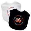 BabyFanatic Officially Licensed Unisex Baby Bibs 2 Pack - NFL Cincinnati Bengals - 2 of 4