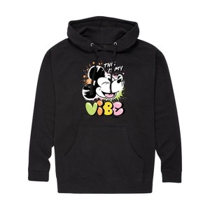 Men's - Disney - This Is My Vibe Mickey Mouse Graphic Fleece Pullover Hoodie - 1 of 4