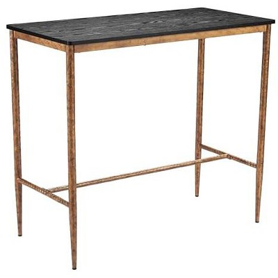 Zuo Nida Bar Table Black & Bronze