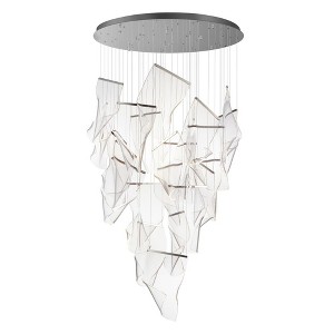 ET2 Lighting Rinkle 24 - Light Pendant in  Polished Chrome - 1 of 4