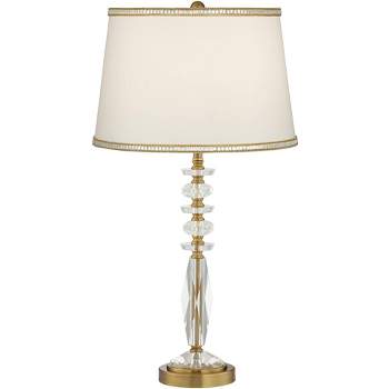 Vienna Full Spectrum 31 High Traditional Brass and Crystal Table Lamp -  #X4628