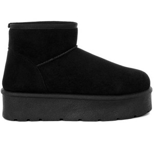 Derta Soft Microfiber Snow Boots Women - 1 of 4