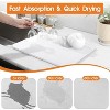 18"x14" Quick Dry Diatomite Kitchen Mat, , Non-Slip Drying Pad for Countertop 2 Pack - 3 of 4