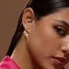 SOHI Women's California Gold The Ecarus Drop Earrings - 3 of 4