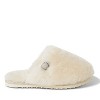 Fireside By Dearfoams Women's Shelly Beach Genuine Shearling Fuzzy Scuff Slipper - 3 of 4