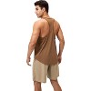 Anna-Kaci Active Men's Racerback Muscle Tank Top with Wide Armholes and Breathable Athletic Fit - 4 of 4