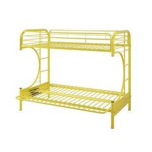 Twin Over Full/Futon Eclipse Bunk Bed Yellow - Acme