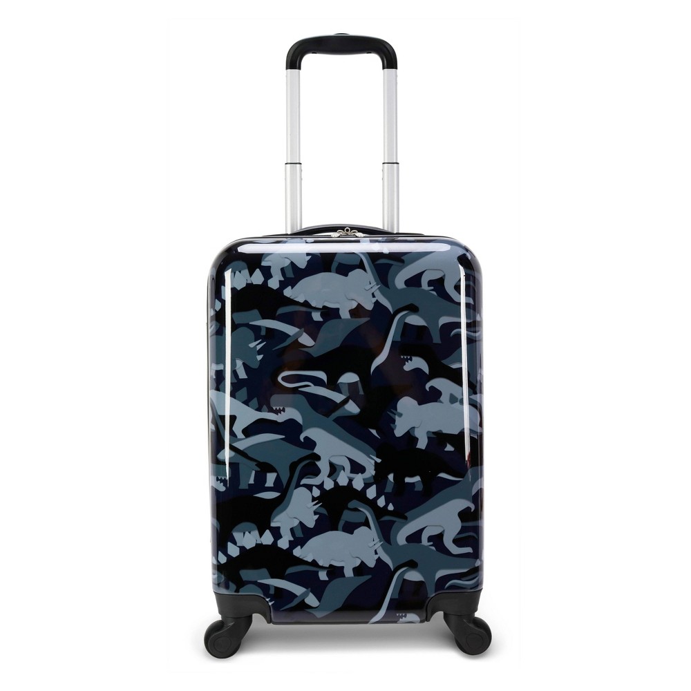 Photos - Luggage Crckt Kids' Hardside Carry On Spinner Suitcase - Dino Kirigami