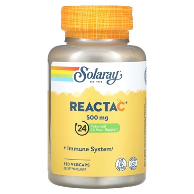 Solaray Reacta-C, 500 mg, 120 VegCaps