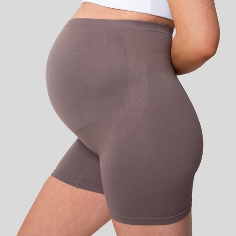 Postpartum Belly Wrap Shorts, High Waisted Underwear Belly Shorts Lifting  Compression For Outdoor Brown 