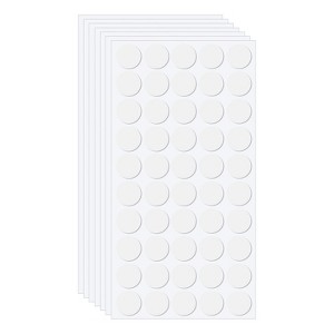 Unique Bargains Round Removable Adhesive Poster Double-Sided Adhesive Dots - 1 of 4