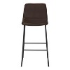 Monarch Specialties Office Chair Bar Height Standing Computer Desk Work Pu Leather Look Metal White Contemporary Modern - 2 of 4