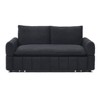 3-in-1 Convertible Sofa Bed, Pull-Out Couch with Recliner and Armchair Options, Perfect for Dorms, Apartments & Living Rooms - 4 of 4