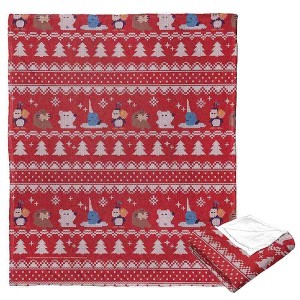 Warner Bros. Elf Cozy Arctic Friends Silk Touch Throw Blanket 50x60 Inches - 1 of 4
