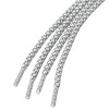 INSPIRE CHIC Athletic Elastic Reflective Round Sneakers Shoelaces 2 Pairs - 4 of 4