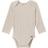 Modern Moments by Gerber Baby Neutral 4-piece Baby  Gray, Long Sleeve Bodysuits and Cozy Pants Set - 3 of 4