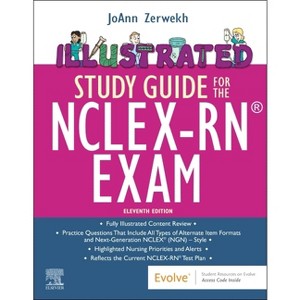 Illustrated Study Guide for the Nclex-Rn(r) Exam - 11th Edition by  Joann Zerwekh (Paperback) - 1 of 1