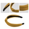 Unique Bargains Textured Cotton Knot Headband Soft Hairband for Women 1.3 Inch Wide 1Pcs - 4 of 4