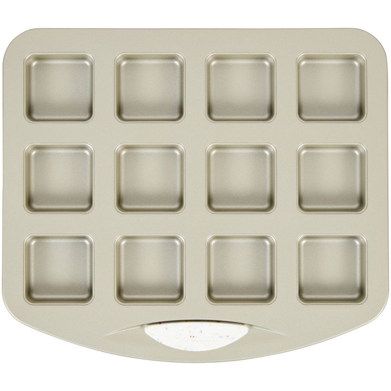 Wilton Daily Delights Mini Square Baking Pan Silver, 1 of 9