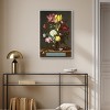 Art Remedy Ambrosius Bosschaert the Elder - Bouquet of Flower in a glass vase Classical vintage floral vase wall art Framed - 2 of 4